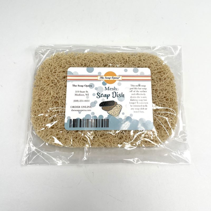 The Soap Opera Mesh Soap Dish