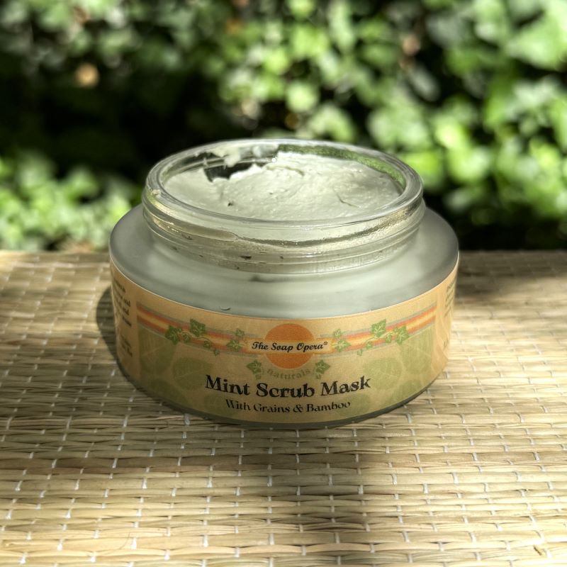 The Soap Opera Naturals Mint Scrub Mask 3.5oz 103.5ml
