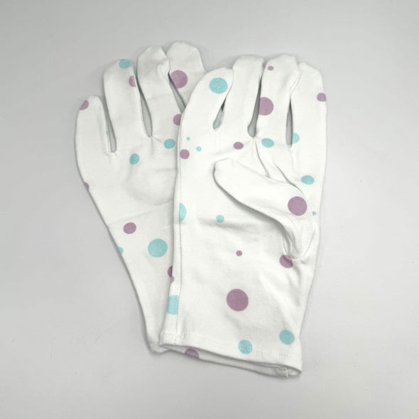 The Soap Opera Moisturizing Spa Gloves - Polka Dot