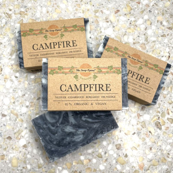 The Soap Opera Naturals Bar Soap 4oz - Campfire