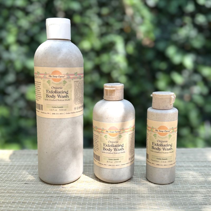 The Soap Opera Naturals Organic Spa Exfoliating Body Wash (Custom Scentable)