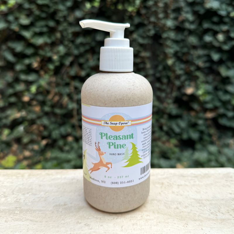 The Soap Opera Hand Wash in Pump Bottle 8fl oz 237ml - Pleasant Pine