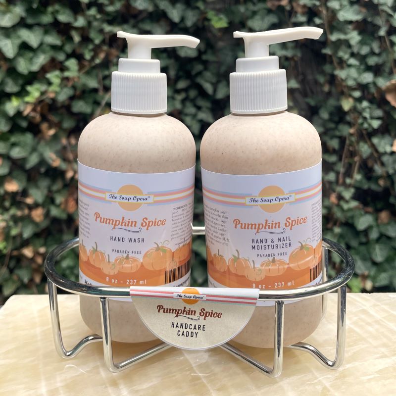 The Soap Opera Handcare Caddy - Pumpkin Spice