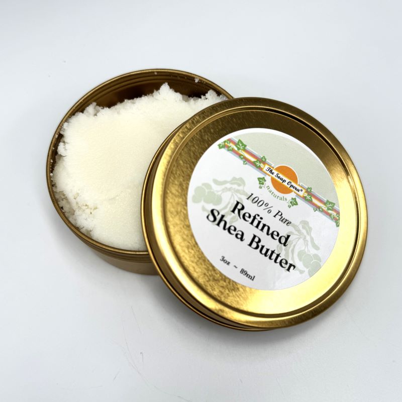 The Soap Opera 100% Pure Refined Shea Butter 3oz 85g
