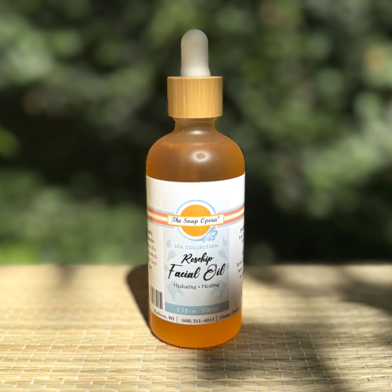 The Soap Opera Spa Collection Rosehip Facial Oil 3.38oz 100ml