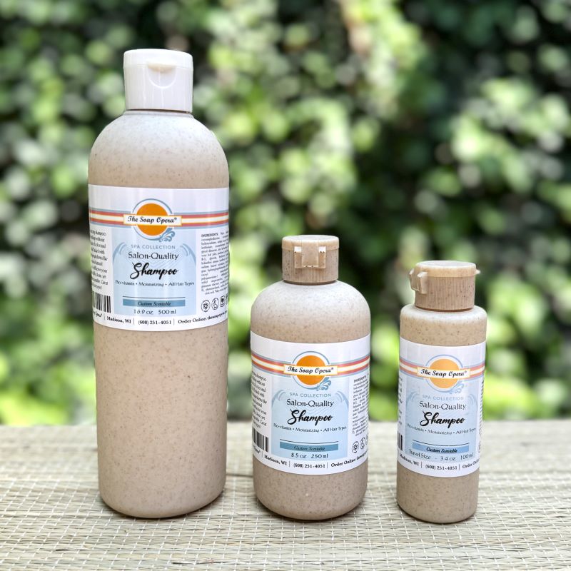 The Soap Opera Spa Collection Salon-Quality Shampoo (Custom Scentable)