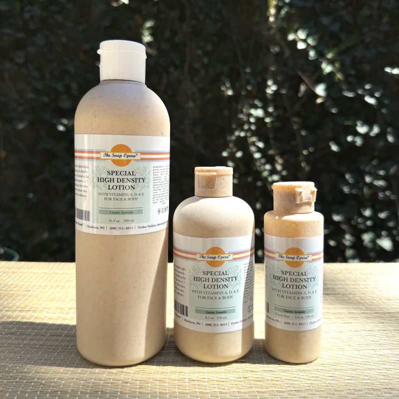 The Soap Opera Special High Density Face & Body Lotion (Custom Scentable)