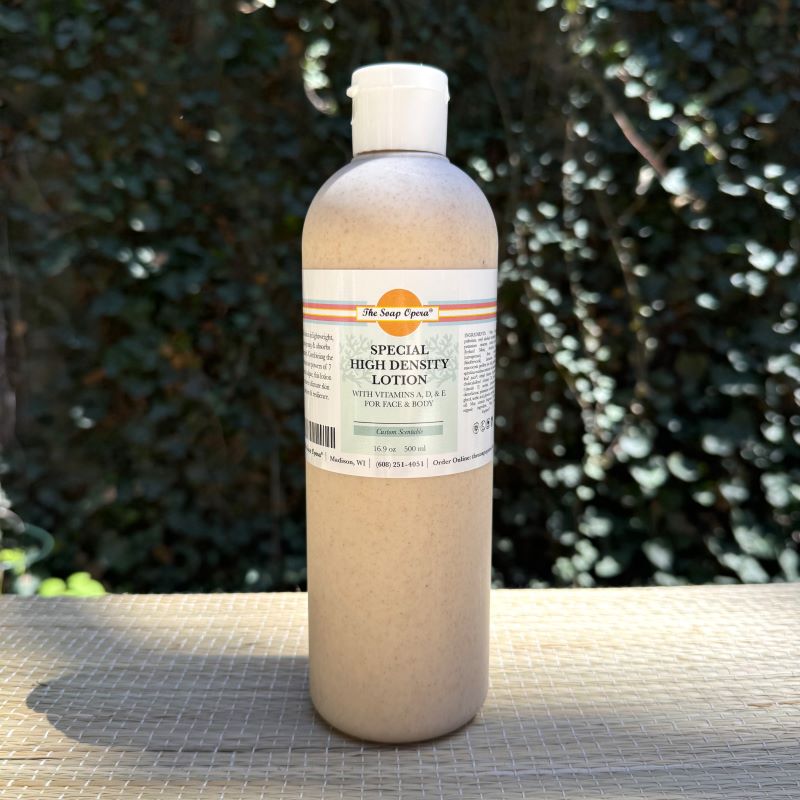The Soap Opera Special High Density Face & Body Lotion (Custom Scentable)