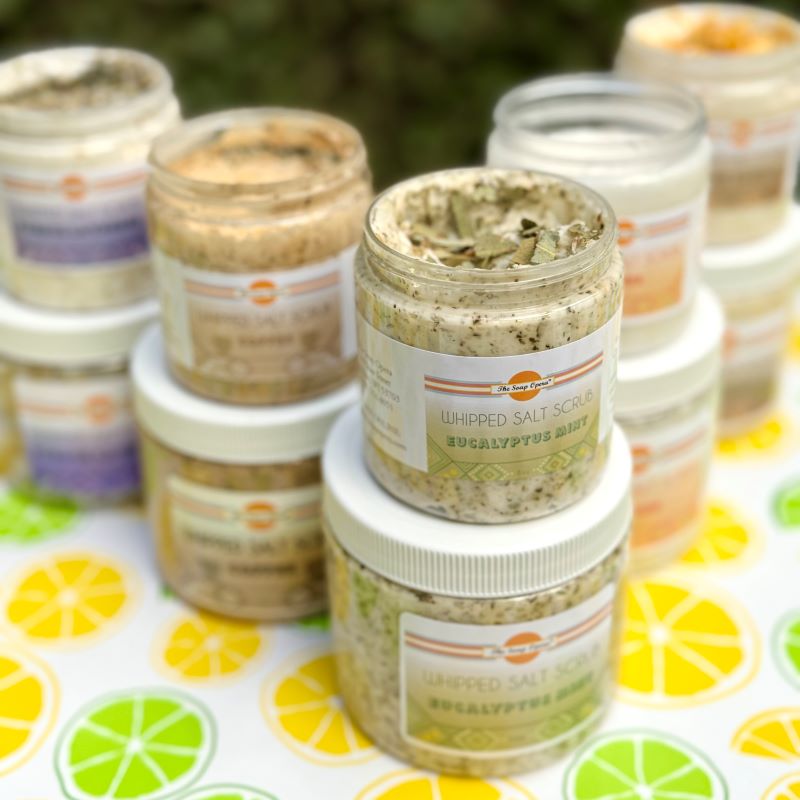 The Soap Opera Whipped Sugar Scrub - Lavender