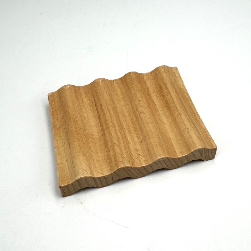 The Soap Opera Wooden Soap Dish - Wavy