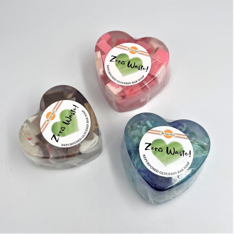 The Soap Opera Zero Waste! Repurposed Glycerin Bar Soaps