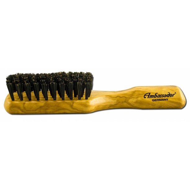 Ambassador of Germany Olivewood Boar Bristle Men's Brush 