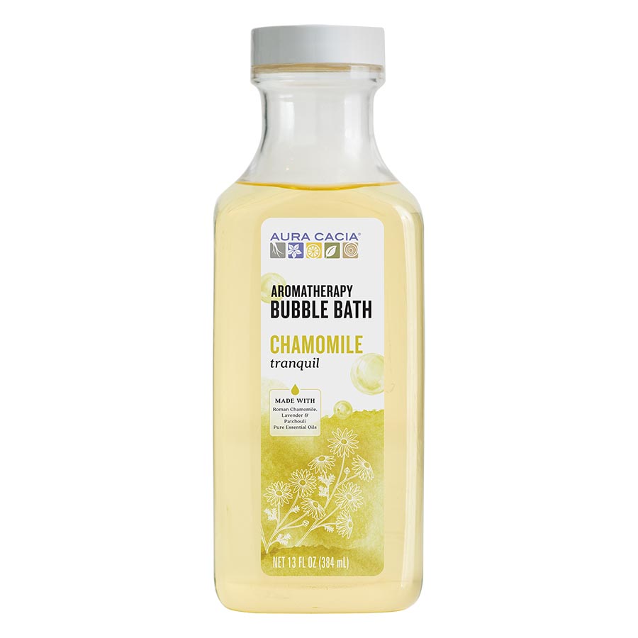 Aura Cacia Aromatherapy Bubble Bath 13fl oz 384ml - Tranquil Chamomile