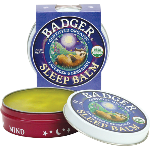 Badger Organic Sleep Balm - Lavender Bergamot