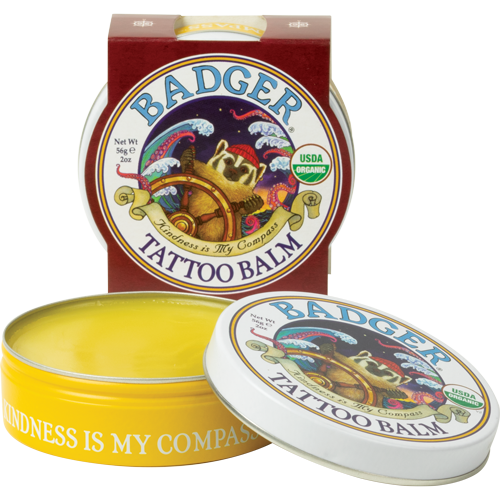Badger Organic Tattoo Aftercare Balm 2oz 56g