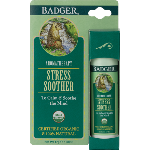 Badger Portable Aromatherapy Balm .60oz 17g - Stress Soother