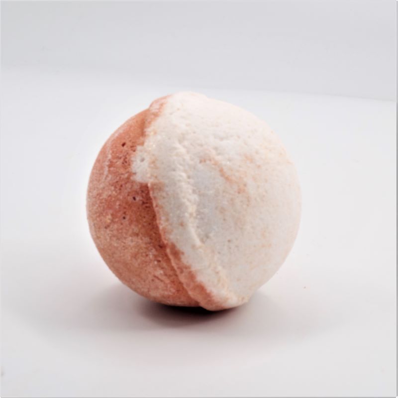 natural recipe bath bomb peppermint holiday christmas fragrance red
