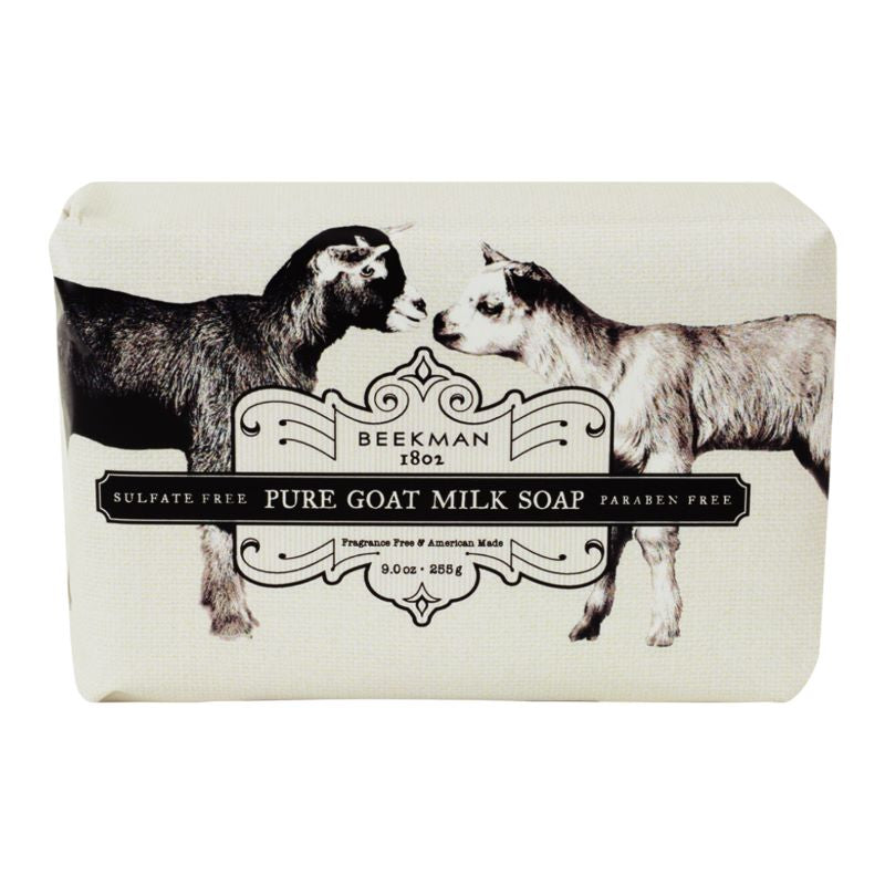 Beekman 1802 3-Pc Goat Milk Body Cream & Soap Bars Set - Fragrance Free  (Value $55)