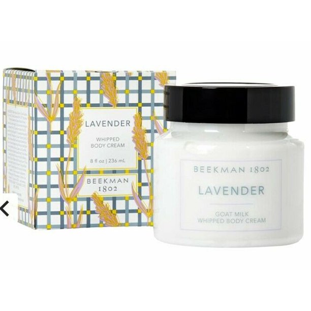 Beekman Goat Milk Whipped Body Cream 8oz 236mL - Lavender