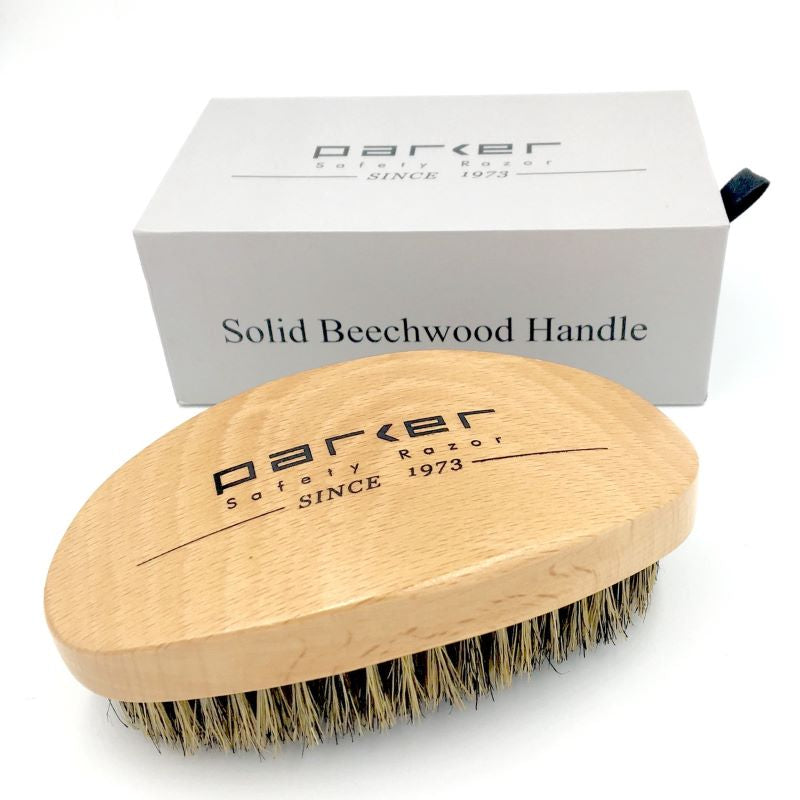 Parker Boar Bristle Beard & Hair Brush
