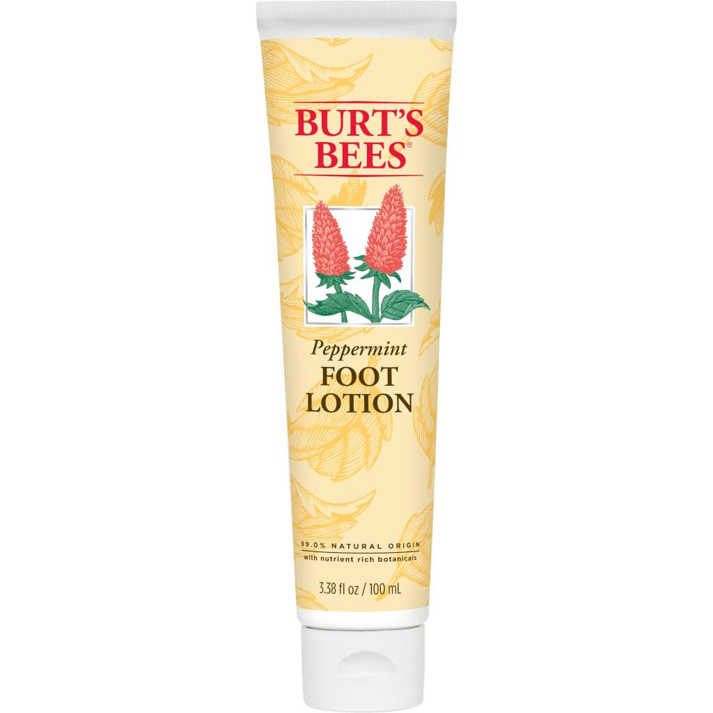 Burt's Bees Peppermint Foot Lotion 3.38oz 100ml