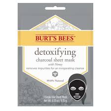 Burt's Bees Sheet Mask - Detoxifying Charcoal