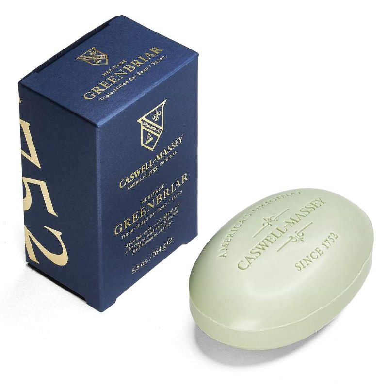 Caswell Massey Triple-Milled Bar Soap 5.8oz 164g - Heritage Greenbriar