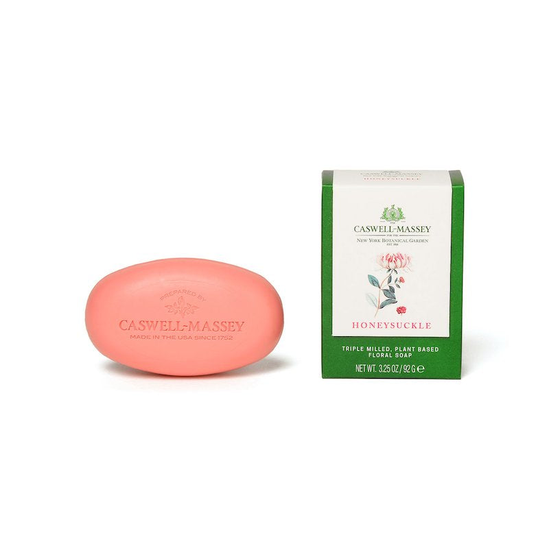 Caswell Massey NYBG Bar Soap 3.25oz 92g - Honeysuckle