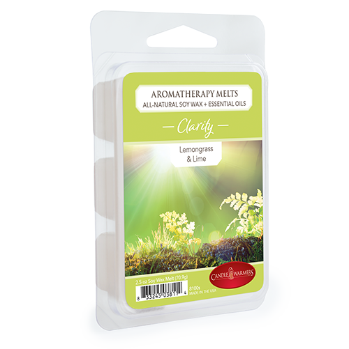 Candle Warmers Etc. Aromatherapy Wax Melts 2.5oz - Clarity (Lemongrass & Lime)