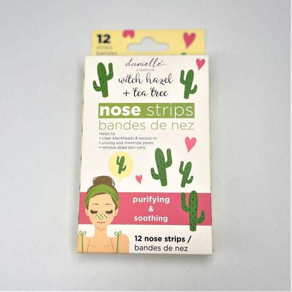 Danielle Witch Hazel & Tea Tree Nose Strips 12 Pack - Cactus