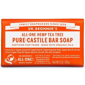 Dr. Bronner's Pure Castile Bar Soap 5oz 140g