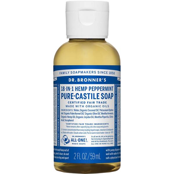 Dr. Bronner's Pure Castile Liquid Soap - Peppermint