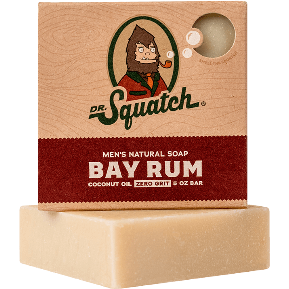 Dr. Squatch Men's Natural Bar Soap 5oz - Bay Rum