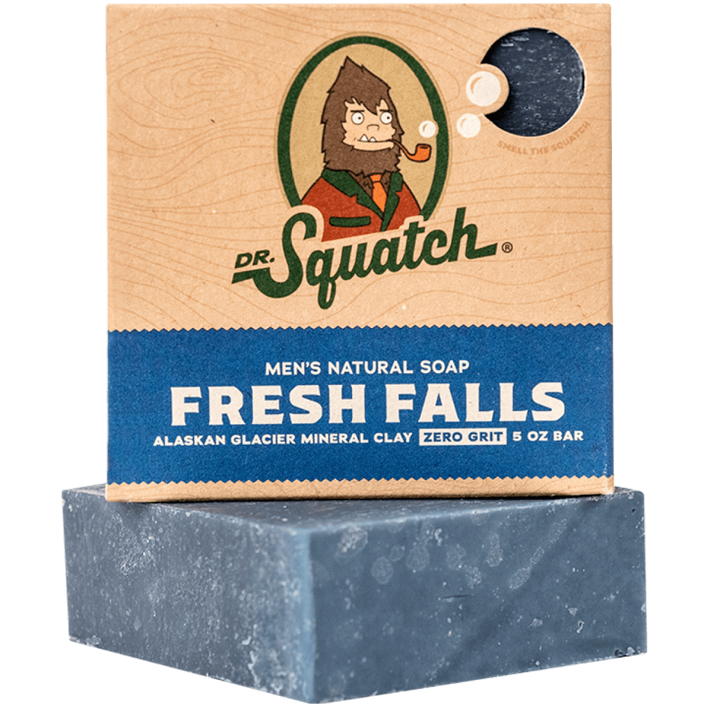 Dr. Squatch Men's Natural Bar Soap 5oz - Fresh Falls