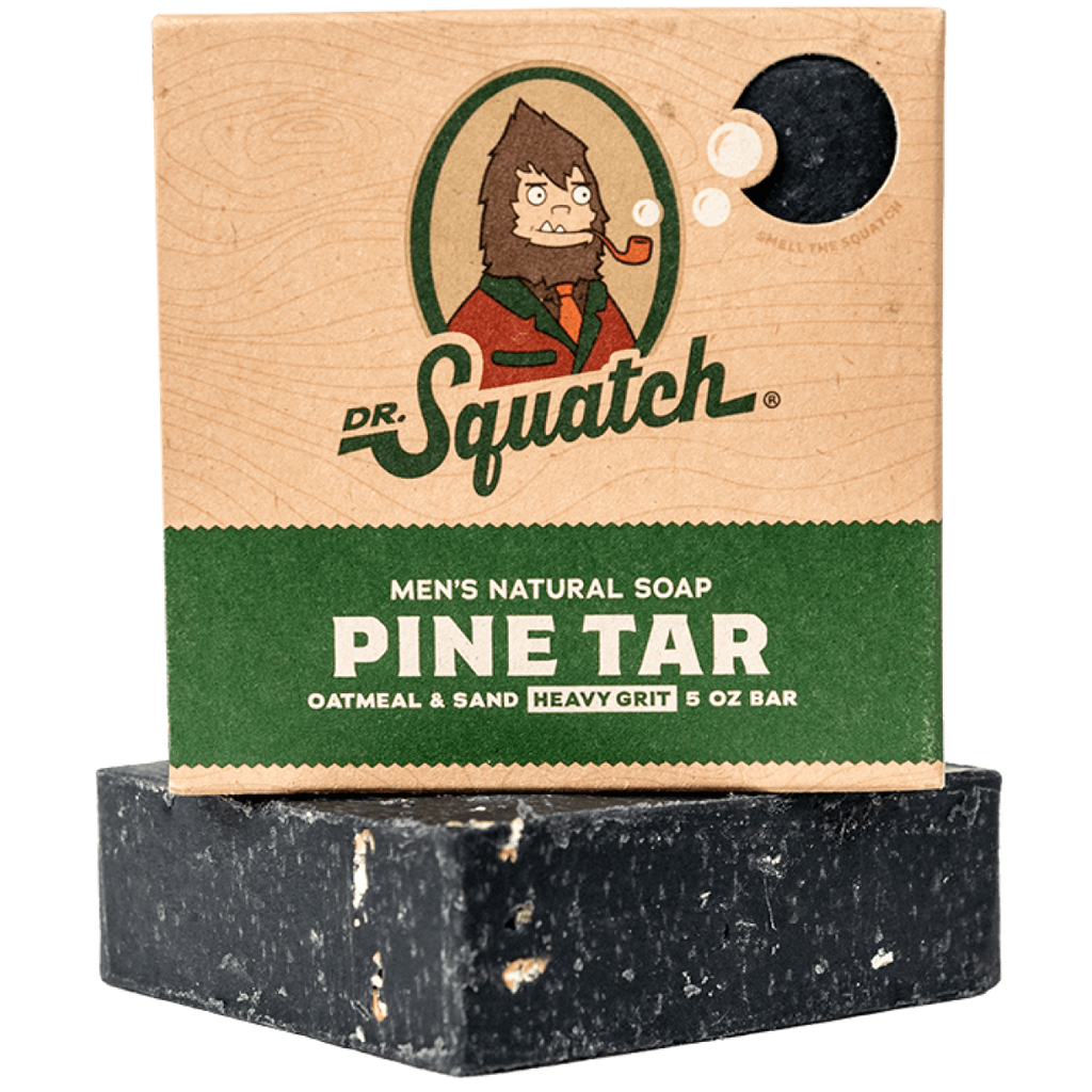 Dr. Squatch Men's Natural Bar Soap 5oz - Pine Tar