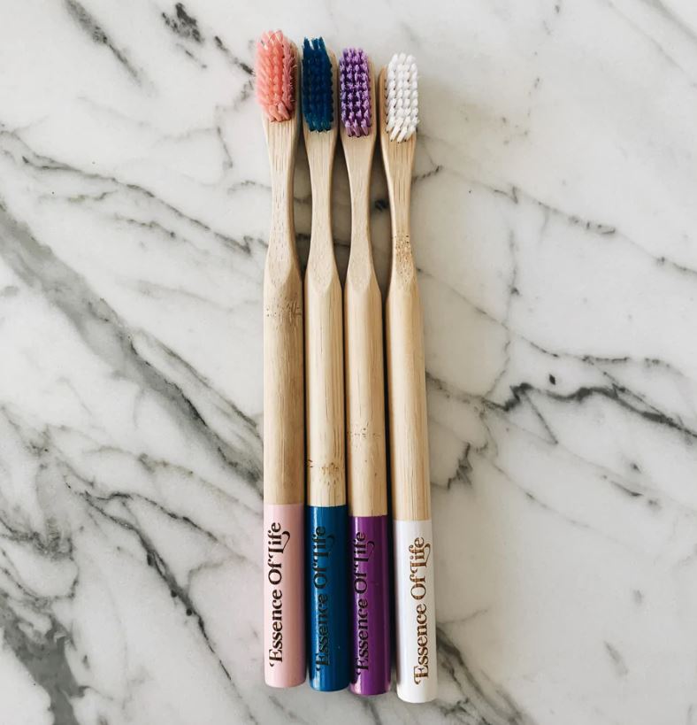Essence of Life Organics Biodegradable Bamboo Toothbrush