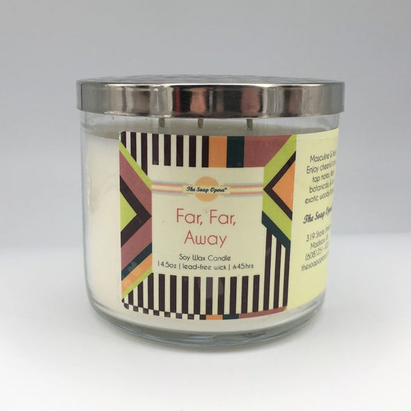 the soap opera soy wax natural candle cozy far far away aromatherapy long lasting gift