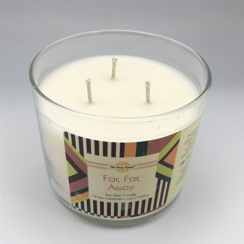 the soap opera soy wax natural candle cozy far far away aromatherapy long lasting gift