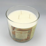 the soap opera soy wax natural candle aromatherapy long lasting gift gold and chasmere musk cozy mens womens