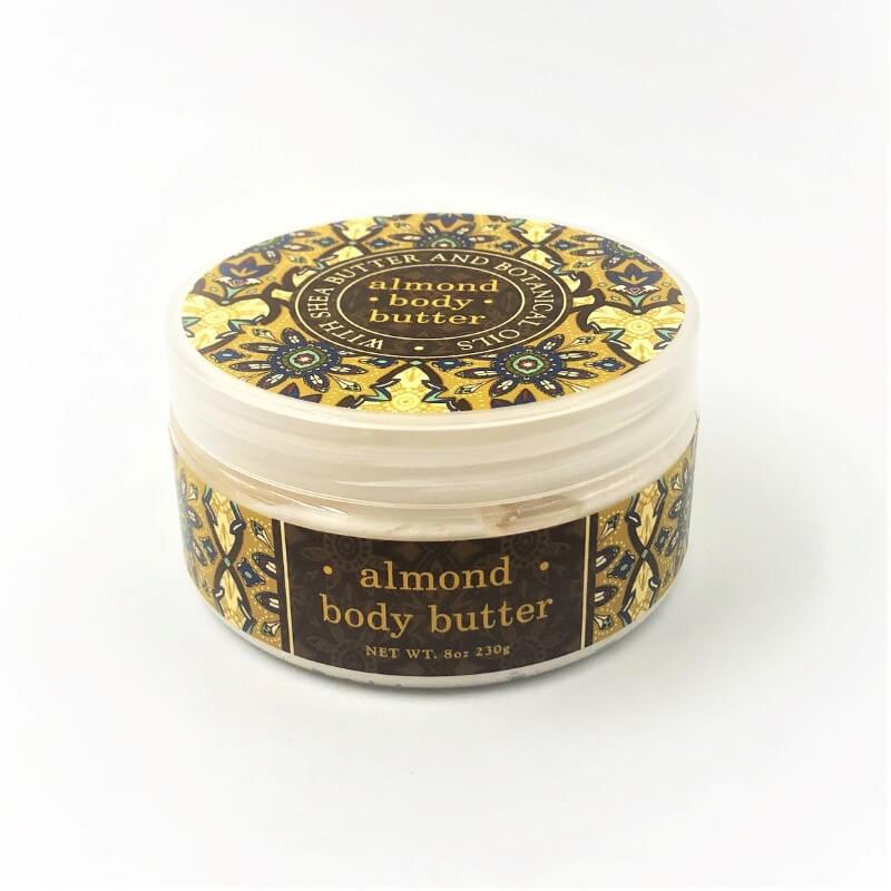 Greenwich Bay Body Butter 8 oz 230g - Almond