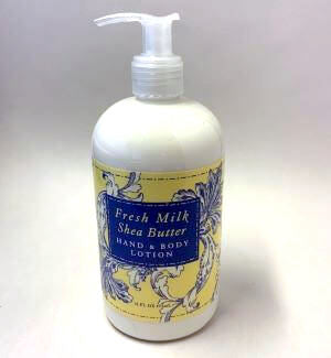 Greenwich Bay Hand & Body Lotion 16fl oz 473ml - Fresh Milk Shea Butter