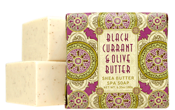 Greenwich Bay Shea Butter Bar Soap - Black Currant & Olive Butter