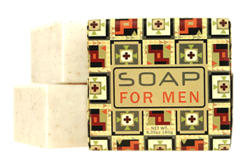 Greenwich Bay Shea Butter Bar Soap 6.35oz 180g - For Men (exfoliating)