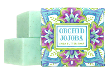 Greenwich Bay Shea Butter Bar Soap - Orchid Jojoba