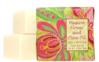 Greenwich Bay Shea Butter Soap - Passion Flower and Olive Oil