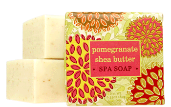 Greenwich Bay Shea Butter Bar Soap - Pomegranate Shea Butter