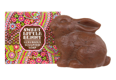 Greenwich Bay Luxurious Sculpted Bar Soap 3oz 85g - Sweet Little Bunny