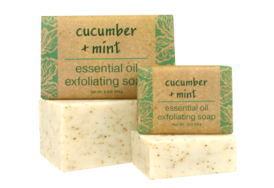 Greenwich Bay Essential Oil Collection Bar Soap Cucumber + Mint
