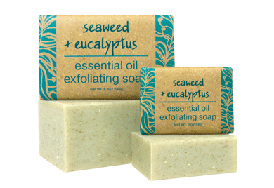 Greenwich Bay Essential Oil Collection Bar Soap - Seaweed + Eucalyptus