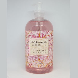 Greenwich Bay Luxurious Hand Soap 16fl oz 473ml - Rosewater & Jasmine